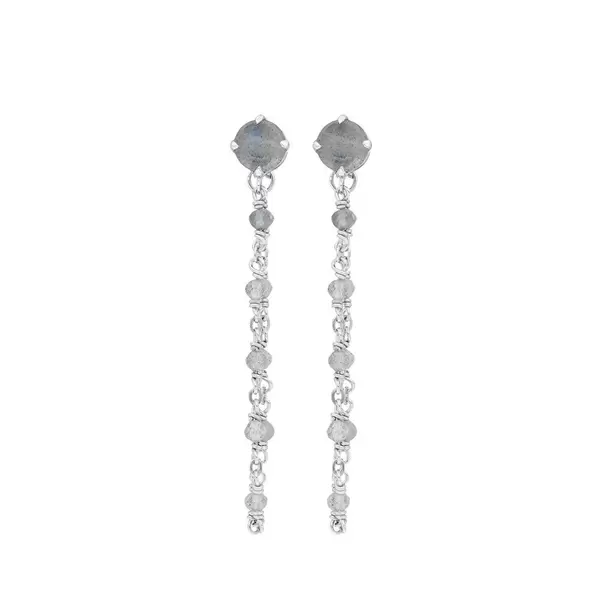 Leaf Jewelry Ohrhänger Flying Gem, Labradorit, 925 Sterlingsilber Angebote