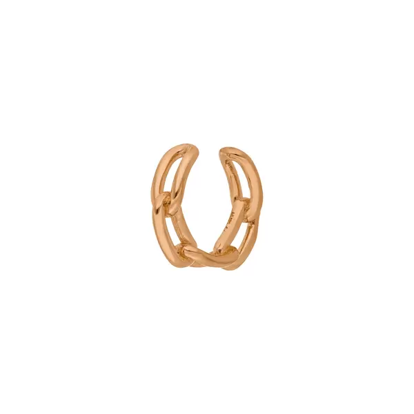 Leaf Jewelry Silber Earcuff, CHAIN, Rosegold Online Shopping