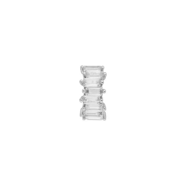 Leaf Jewelry Silber Earcuff, ICE CUBE Bis zu 65% Rabatt