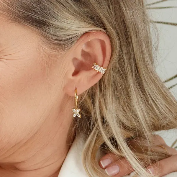 Leaf Jewelry Silber Earcuff, ICE CUBE Bis zu 65% Rabatt