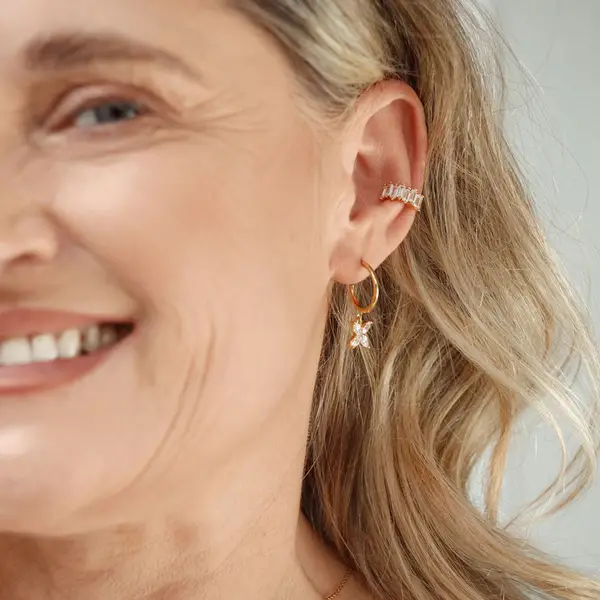 Leaf Jewelry Silber Earcuff, ICE CUBE Bis zu 65% Rabatt