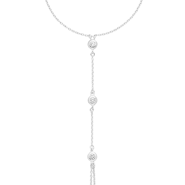 Leaf Jewelry Hand Chain Zirkonia, 925 Sterlingsilber Outlet