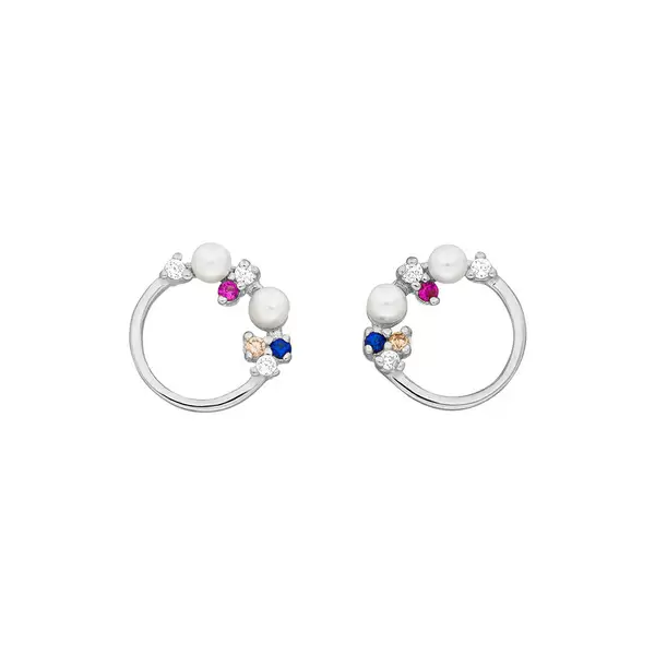 Leaf Jewelry Ohrstecker Mini CANDY, 925 Sterlingsilber Auslauf