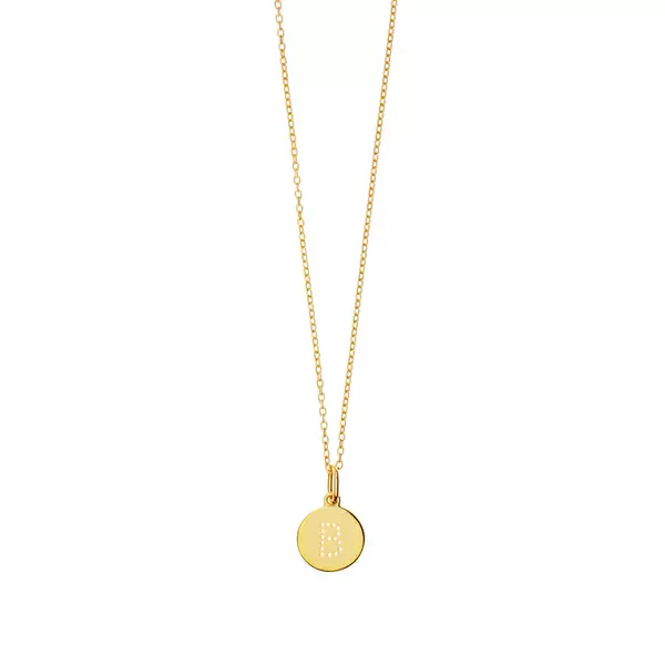 Leaf Jewelry Buchstaben Halskette-B Zeitlich begrenztes Angebot