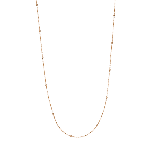 Leaf Jewelry Halskette Beads, 14K Rosegold Riesige Ersparnisse