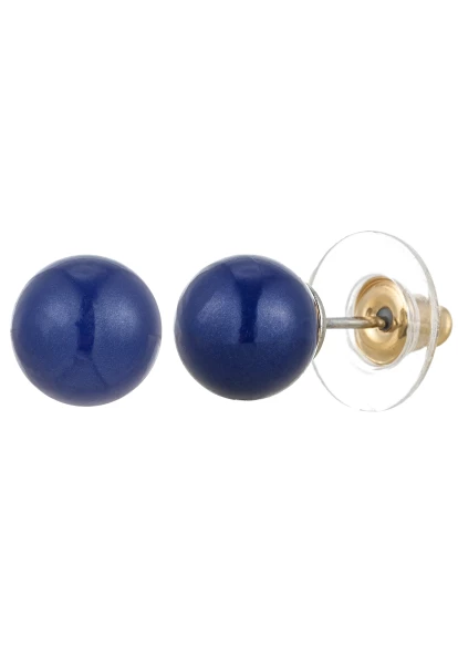 Leslii Ohrringe blaue Perlen-Ohrringe Ohrstecker Modeschmuck Rot Discount Store für neue Produkte
