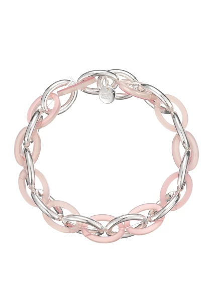 Leslii Stretch Glieder Armband Pink Discount Store für neue Produkte