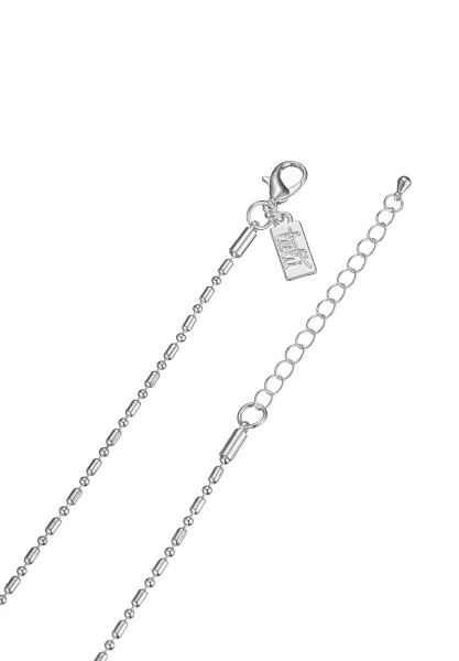 Leslii Lange Halskette Blatt Silber Im Verkauf