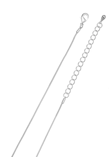 Leslii Lange Kette Tropfen in Silber Lila Fabrik Onlineshop