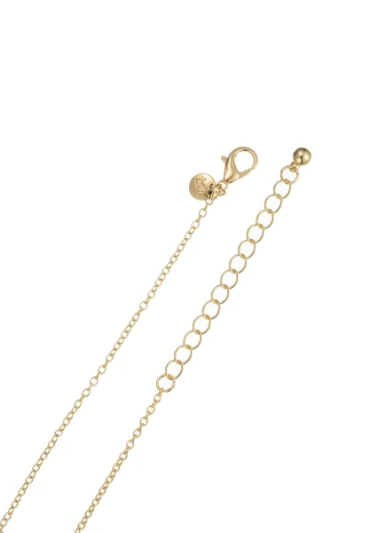 Leslii Kurze Kette Perle Kristall Gold Neueste Mode