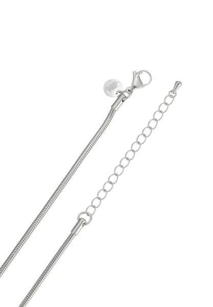 Leslii Lange Kette Ring Tropfen Edelstahl Silber Bestseller