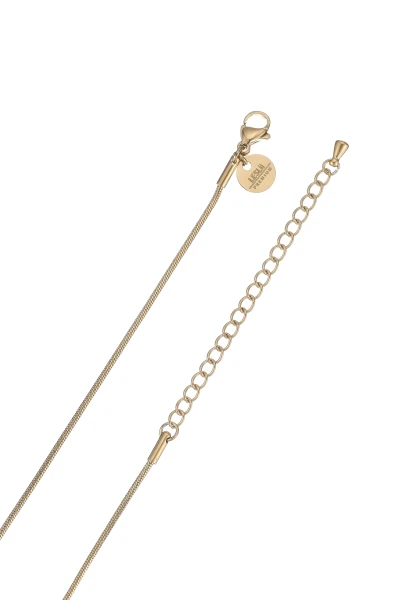 Leslii Lange Kette Ringe Edelstahl Gold Kauf eins, bekomm eins gratis