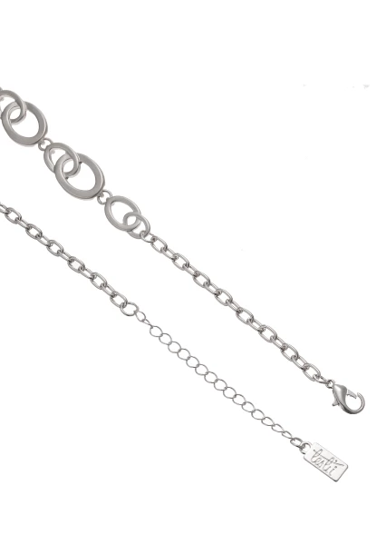 Leslii Kurze Halskette Glieder Collier Silber JETZT KAUFEN