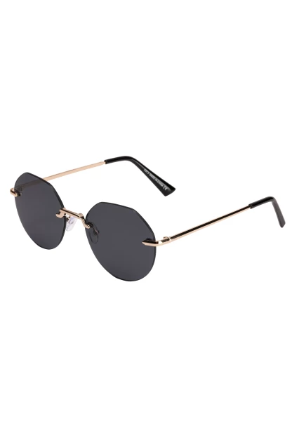 Leslii Sonnenbrille rahmenlose Damen Sunglasses Designerbrille rhimless in Gold Clearance-Verkauf
