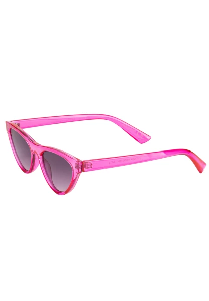 Leslii Sonnenbrille Cat Eye Look Damen Sunglasses Designerbrille in Pink Fabrikladen