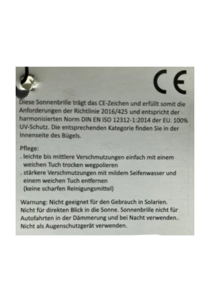 Leslii Sonnenbrille Damen Kanten-Look Horn-Optik braune Designerbrille Sunglasses Kunststoff Braun Im Verkauf