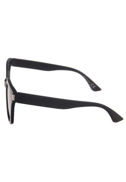 Leslii Sonnenbrille Damen Statement schwarze Designerbrille Sunglasses Kunststoff Schwarz 2025