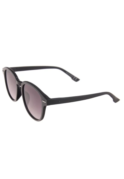 Leslii Sonnenbrille Damen Trend schwarze Sonnenbrille Designerbrille Sunglasses Kunststoff Schwarz Schlussverkauf