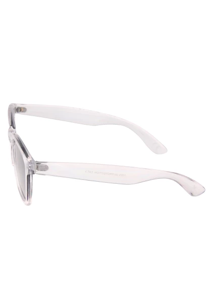 Leslii Sonnenbrille Damen Smart transparente Sonnenbrille Designerbrille Sunglasses Kunststoff Klar Günstiger Verkauf