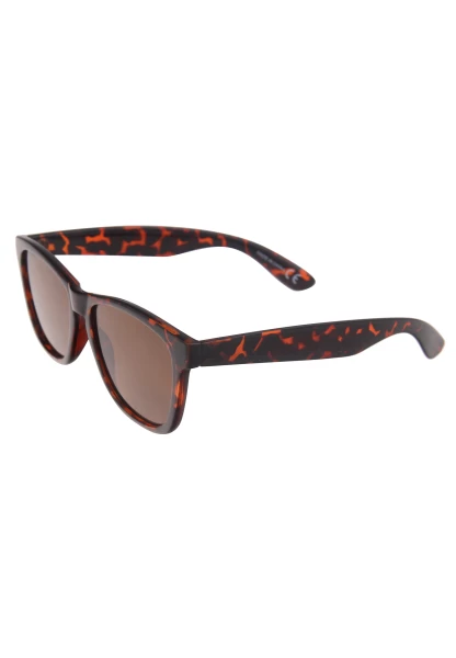 Leslii Sonnenbrille Damen Smart braune Hornlook-Brille Designerbrille Sunglasses Kunststoff Braun Fabrikverkauf