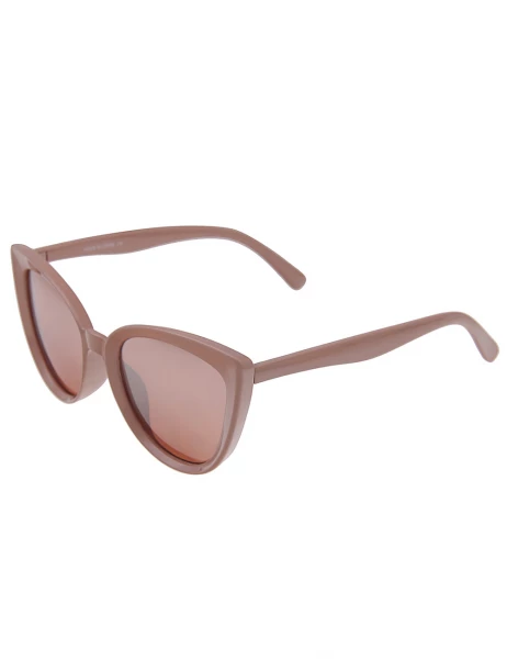 Leslii Sonnenbrille Cateye Damen Sunglasses Designerbrille in Altrosa Versandkostenfrei