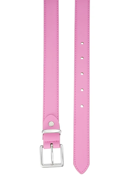 Leslii schmaler Gürtel Leder/PU | Pink Black Friday