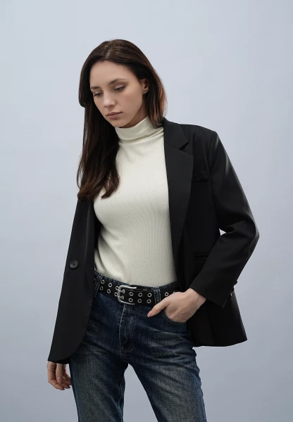 Leslii Gürtel Ösen zweireihig schwarz Blitzangebot