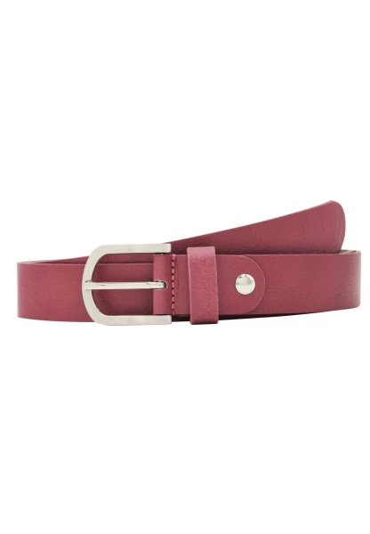 -50% SALE! Leslii Premium Gürtel echter Leder-Gürtel 3cm Kalbs-Nappaleder Pink Fabrikverkauf