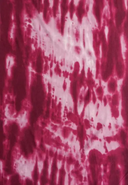 Leslii Schal Fransen Batik Dunkelrot Rosa Tägliche Deals