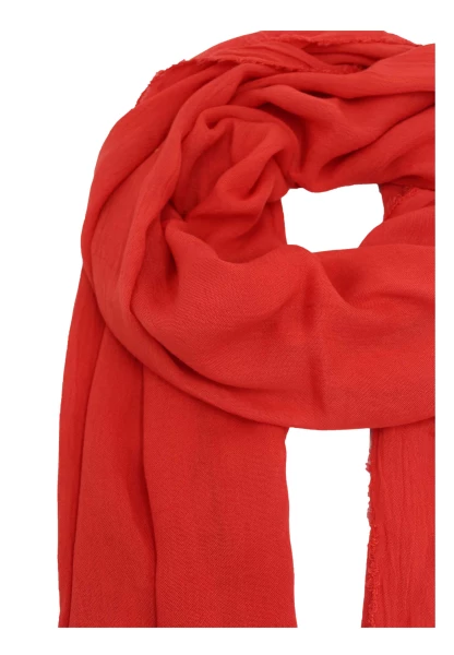 Leslii Schal Uni Viskose Bambus Natur-Schal roter Schal einfarbig nachhaltig Bamboo Rot Discount Store für neue Produkte