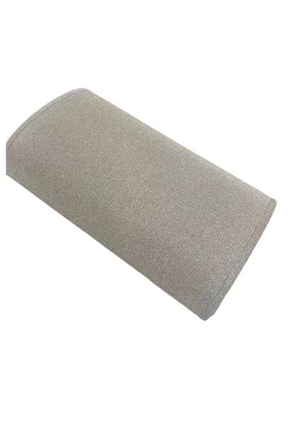 Leslii Clutch Handtasche Glitzer in Silber Große Rabatte