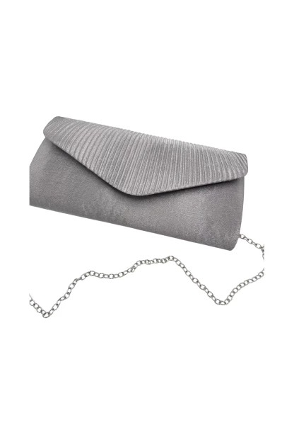 Leslii Clutch Handtasche Schimmer in Grau Bestseller