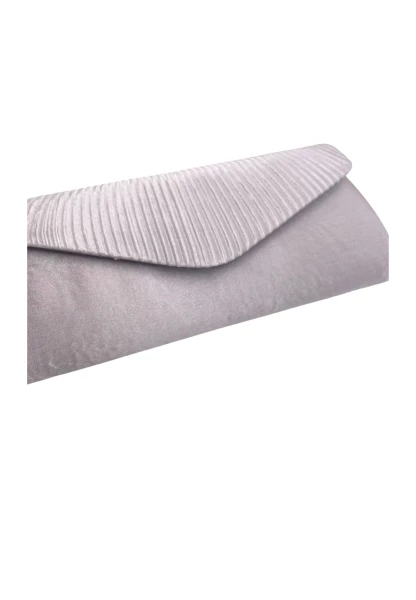 Leslii Clutch Handtasche Schimmer in Grau Bestseller