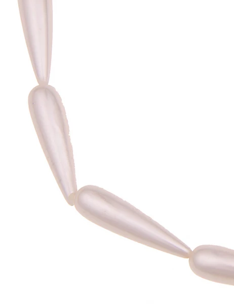 -50% SALE Leslii Premium Quality Kurze Halskette Perlen Tropfen in Weiß Neueste Mode