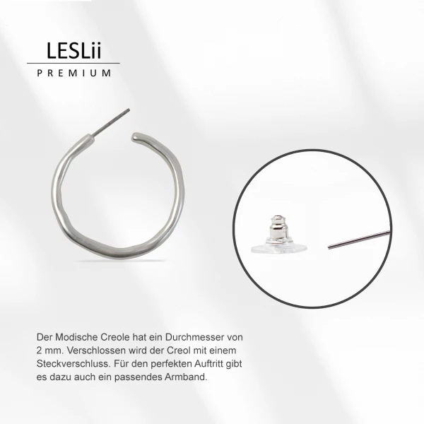 Leslii Ohrring - 01/silber Sonderangebote
