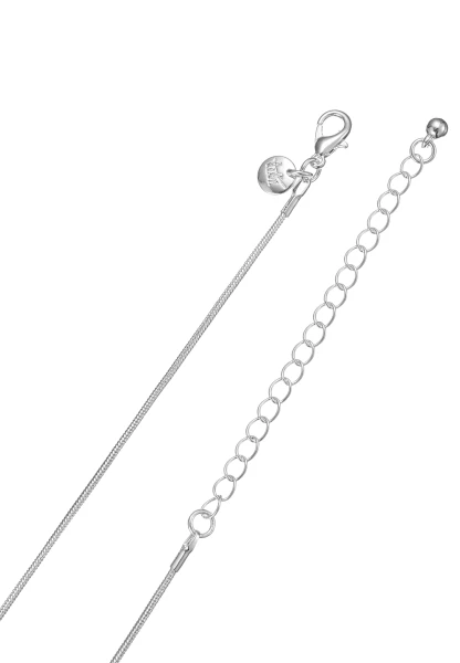 Leslii lange Halskette Spiraldrop | Silber Muttertagsangebot