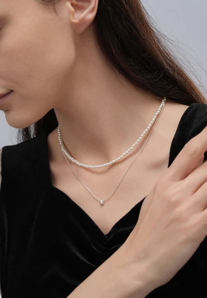 Leslii kurze Halskette - 01/silber Online Outlet