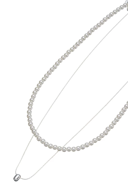 Leslii kurze Halskette - 01/silber Online Outlet