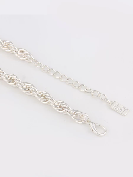Leslii Kurze Kette Swirl Silber Exklusive Angebote
