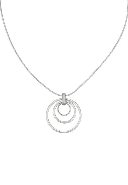 Leslii Kurze Kette Ring Anhänger Silber Tägliche Deals