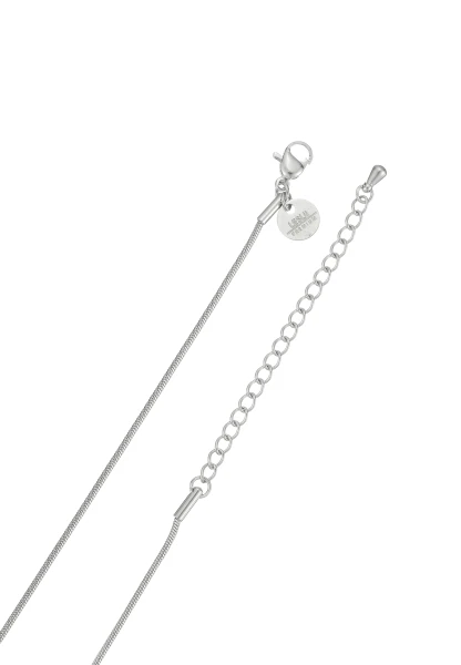 Leslii Kurze Kette Ring Anhänger Silber Tägliche Deals
