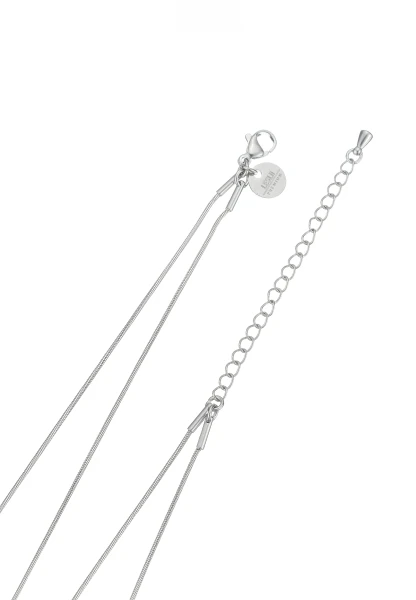 Leslii Kurze Kette Layering Würfel Silber Tiefpreis