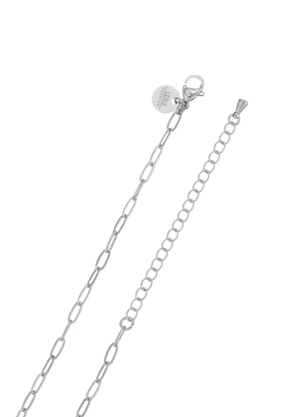 Leslii Kurze Kette Herz echte Perlen Silber Super Sparpreis