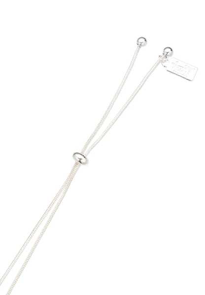 Leslii Lange Halskette Herz-Anhänger Silber Sonderangebot der Fabrik