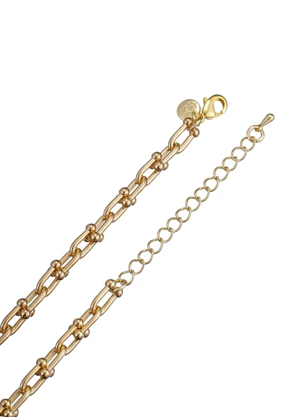 Leslii Kurze Halskette Glieder Collier Gold Begrenzt auf 3 Tage