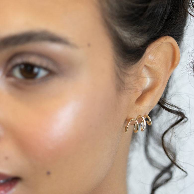 Nana Kay Echtgold Ohrring volute Outlet