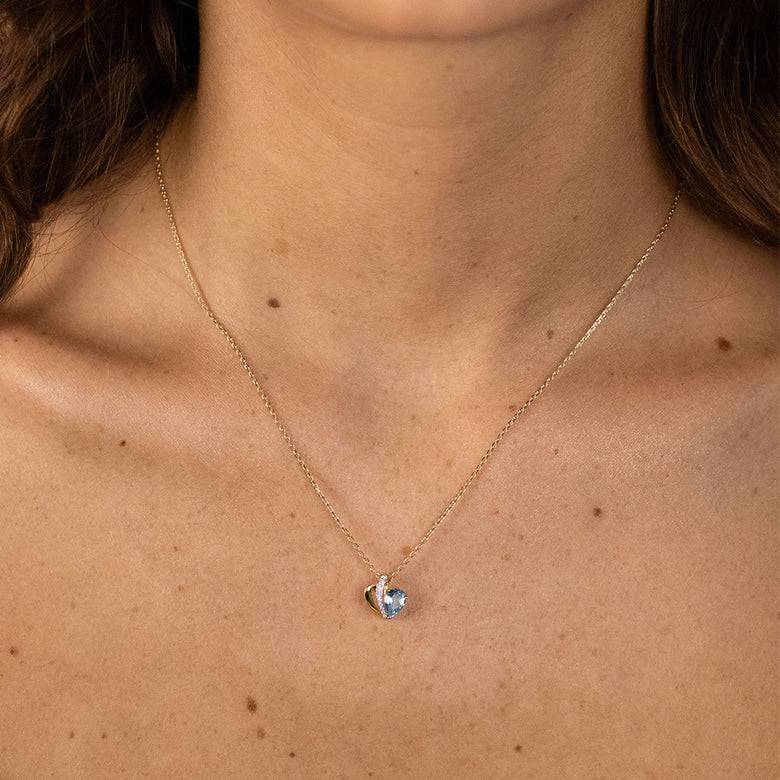 Nana Kay Echtgold Collier Bleu Chérie Begrenzt auf 3 Tage