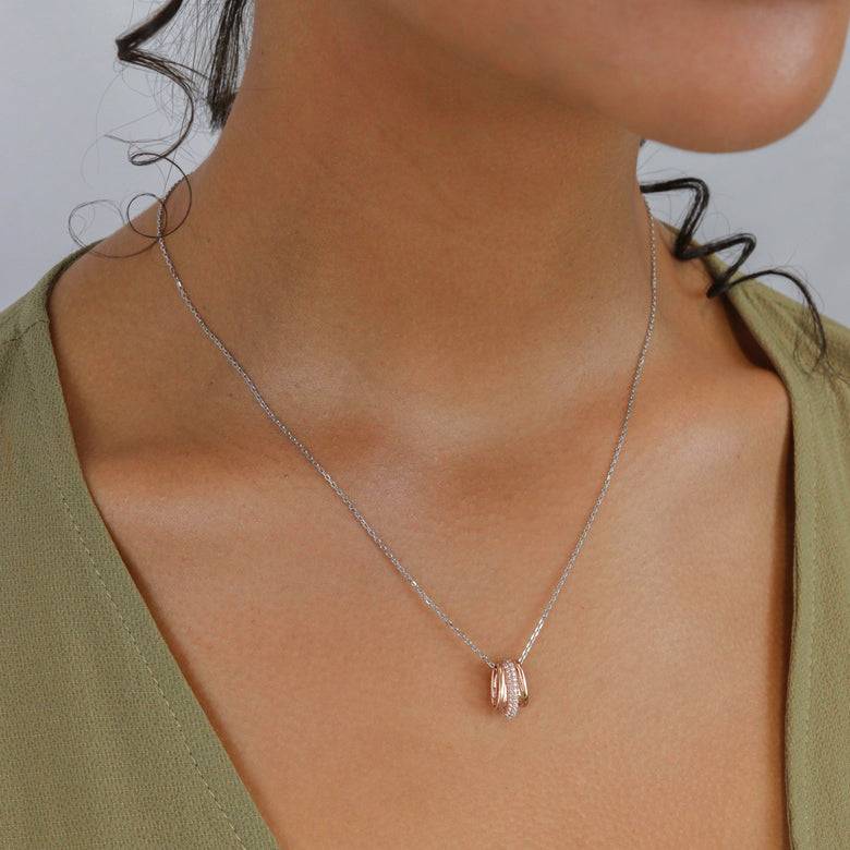 Nana Kay Echtgold Collier pendentif Rosé 2025