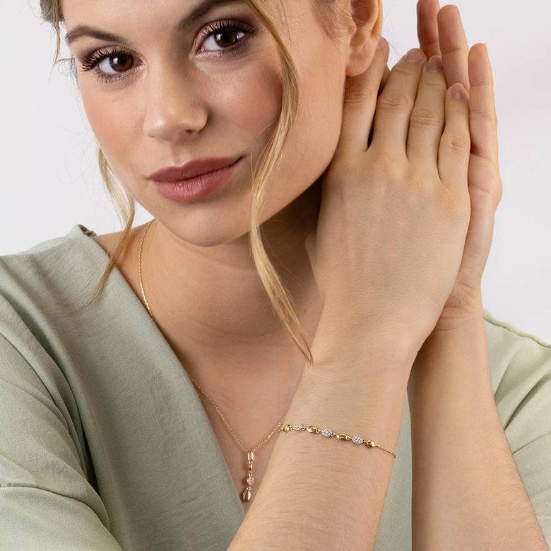 Nana Kay Echtgold Armband affidée Begrenztes Angebot