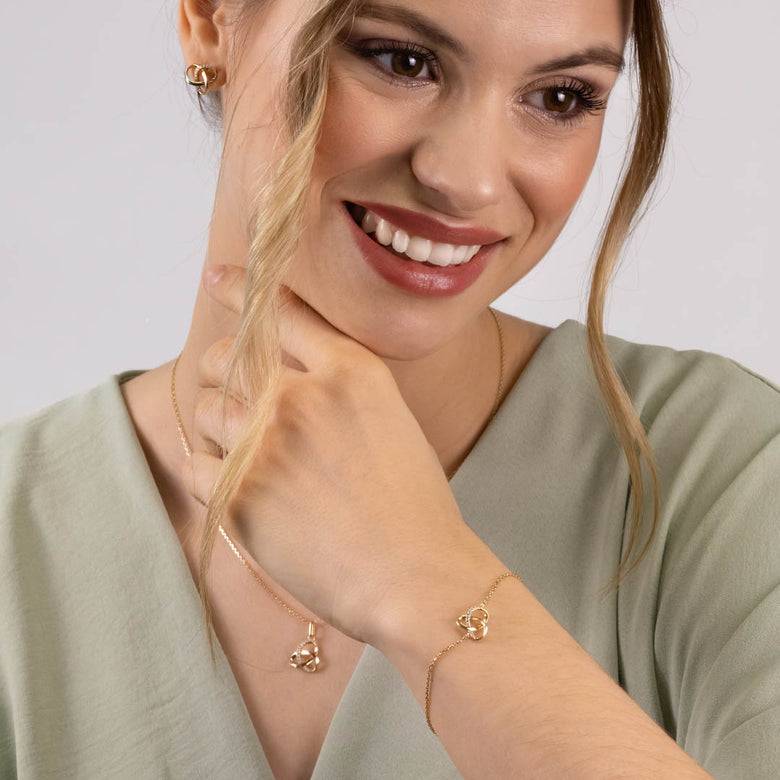 Nana Kay Echtgold Armband mêler Black Friday